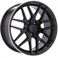 [RACING LINE A1257 BLHM - BLACK HALF MAT]