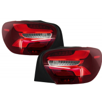 [LED zadné svetlá vhodné pre MERCEDES Benz A-Class W176 Facelift (2015-up) Red Clear]
