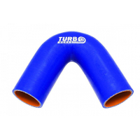 [Silikónové koleno 135° TurboWorks Pro Blue 63mm]