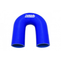 [Silikónové koleno 180° TurboWorks Blue 76mm]
