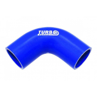 [Silikónové koleno 90° TurboWorks Blue 63mm]