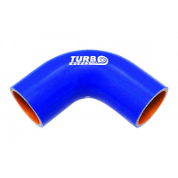 [Silikónové koleno 90° TurboWorks Pro Blue 51mm]