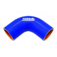 [Silikónové koleno 90° TurboWorks Pro Blue 76 mm]