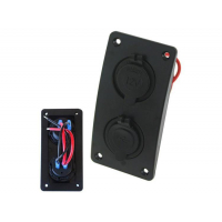 [Dual Panel 1xUSB 3.1A, 1xZ]
