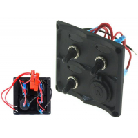 [Spínací panel 12V SPST/ON-OFFx3, 1xGZ, 2B 15A IP68]