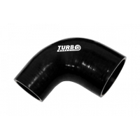 [Silikónové redukčné koleno 90° TurboWorks Black 57-70mm]