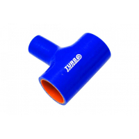 [Silikónová T-spojka TurboWorks Pro Blue 32-25mm]