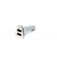 [Nabíjačka do auta 12-24V 2xUSB 2.4A biela typ 1]