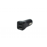 [Nabíjačka do auta 12-24V 2xUSB 2.4A čierna typ 1]