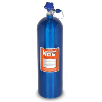 [Elektrická modrá nitrózna fľaša s odfukom 7L]