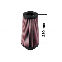 [Vzduchový filter TurboWorks V: 250 mm DIA: 101 mm fialový]