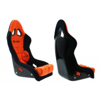 [Závodná sedačka Slide GT FIA Suede Orange]