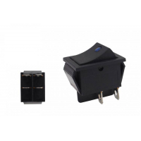 [LED kolískového spínača 4 PIN modrá]