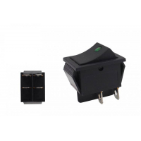 [LED kolískového spínača 4 PIN zelená]