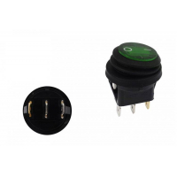 [Prepínač ON-OFF 3PIN Zelený]