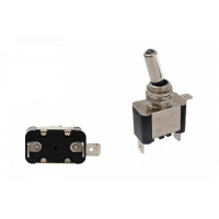 [Switch Toggle Chrome type.2 LED White]