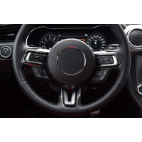 [Karbónový obal prvkov volantu multifunkčný Ford Mustang 15-17]