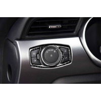 [Ovládací panel svetlometov s uhlíkovou fóliou Ford Mustang 15-19]