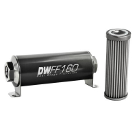 [DeatschWerks Univerzálny in-line palivový filter 40 mikrónov AN10 160 mm]