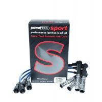 [PowerTEC Ignition Leads MERCEDES-BENZ C180 E230 SLK200 KOMPRESSOR 93-03 BLUE]