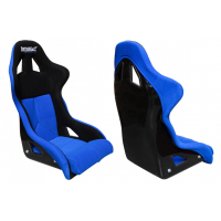 [Závodné sedadlo Bimarco Cobra PRO Welur Blue-Black FIA]