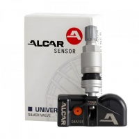 [Strieborný snímač tlaku v pneumatikách ALCAR TPMS pre vozidlá ABARTH]