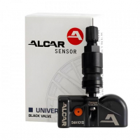 [Čierny snímač tlaku v pneumatikách ALCAR TPMS pre vozidlá AUDI]