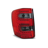 [Koncové LED zadné svetlá pre Chrysler Jeep Grand Cherokee 99-05.05 Red Smoke Led]
