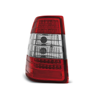 [Led Koncové Svetlá Červené Biely Pre Mercedes W124 E-Klasa Kombi 09.85-95]