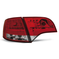 [Led Koncové Svetlá Červené Biele Pre Audi A4 B7 11.04-03.08 Avant]