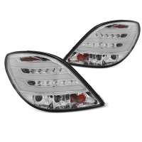 [Koncové LED zadné svetlá pre Peugeot 207 3D/5D 05.06-06.09 Chrómová Led Lišta]