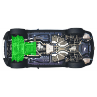 [Oceľový kryt pre motor, prevodovku , na vozidlá Audi (2.1063)]