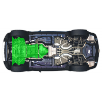 [Oceľový kryt pre motor, prevodovku, rozvodovku , na vozidlá Chevrolet, Opel (2.0447)]
