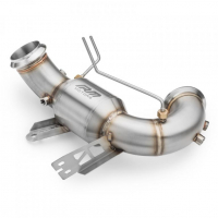 [Downpipe pre Mercedes AMG CLA 45 with silencer (812105S)]