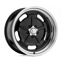 [AMERICAN RACING VINTAGE VN511 SALT FLAT - GLOSS BLACK W/ DIAMOND CUT LIP]