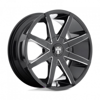 [DUB S109 PUSH - GLOSS BLACK MILLED]