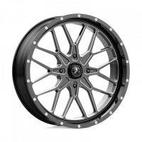 [MSA OFFROAD WHEELS M45 PORTAL - GLOSS BLACK MILLED]