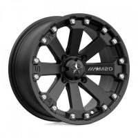 [MSA OFFROAD WHEELS M20 KORE - MATTE BLACK]