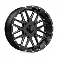 [MSA OFFROAD WHEELS 399.6 - GLOSS BLACK MILLED]