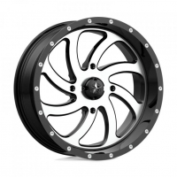 [MSA OFFROAD WHEELS 351.6 - MACHINED GLOSS BLACK]