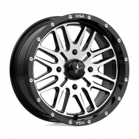 [MSA OFFROAD WHEELS M38 BRUTE - GLOSS BLACK MACHINED]