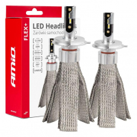 [LED žiarovky FLEX+ séria H4/H19 canbus 6000K 12-24V AMIO-03657]