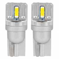 [LED žiarovky STANDARD T10 W5W 2x1860 SMD Biela 12V/24V AMIO-03719]