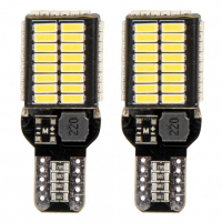 [LED žiarovky CANBUS PRO séria T15e W16W 54x4014 SMD Biela 12V/24V AMIO-03724]