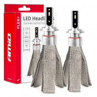 [LED žiarovky FLEX+ séria H7/H18 canbus 6000K 12-24V AMIO-03659]