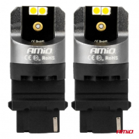[LED CANBUS PRO séria 3156 P27W 4x3030 SMD Biela 12/24V AMIO-03587]
