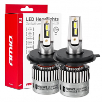 [LED žiarovky K3 Series H4/H19 12V 6000K canbus AMIO-03682]