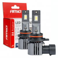 [LED žiarovky X4-series AVIATOR HIR2 9012 6500K max 44W AMIO-03768]