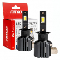 [LED žiarovky X4-series AVIATOR H3 6500K max 44W AMIO-03762]