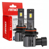 [LED žiarovky X4-series AVIATOR HB4 9006 6500K max 44W AMIO-03767]
